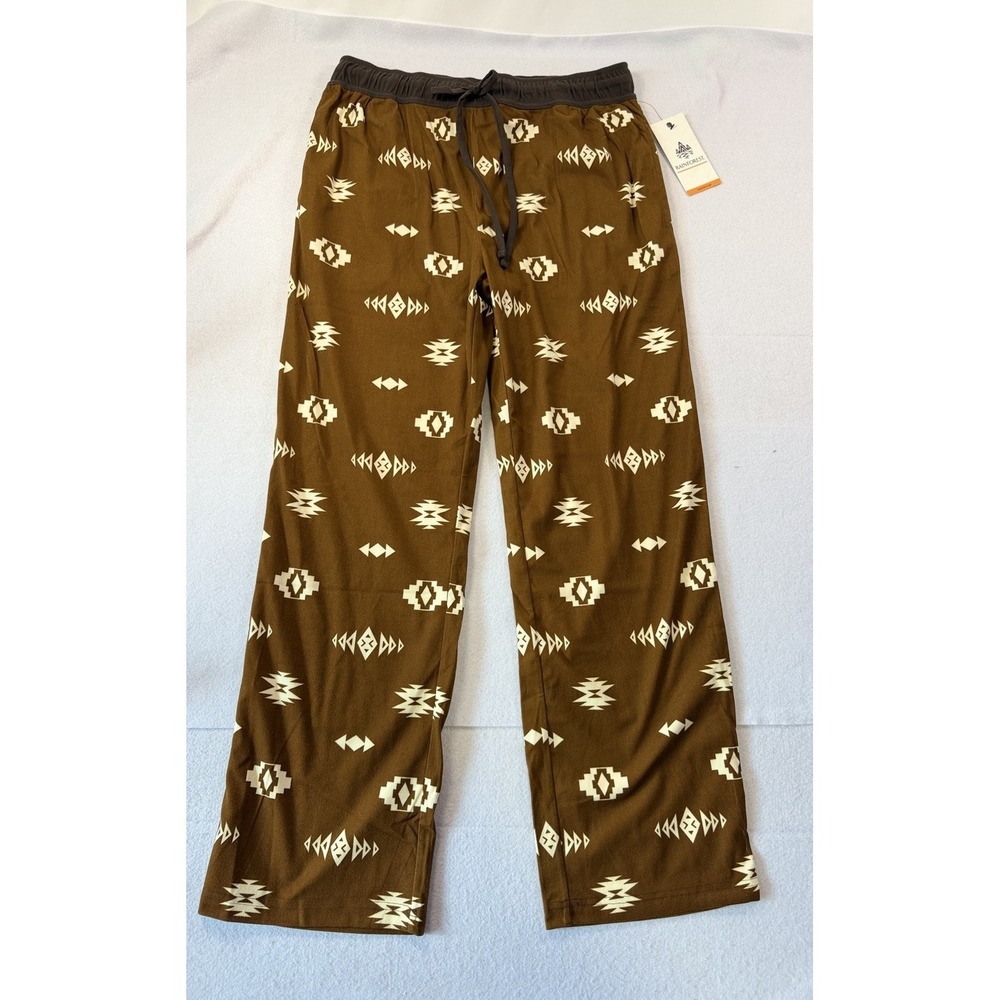 Rainforest Mens Sleep pants Pajama Pants Size S Western Santa Fe Soft Cozy